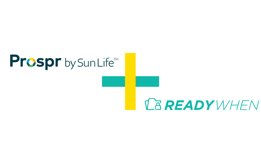 Press Release: ReadyWhen launches a tech partnership with Prospr by Sun Life